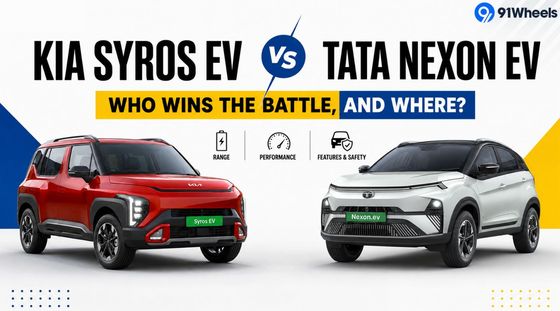 Kia Syros EV vs Tata Nexon EV: Who Wins the Battle, and Where?